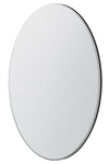 Carrington All Glass Bevelled Classic Design Round Mirror 110 x 110CM