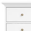 Axton Westchester Chest of 8 Drawers In White